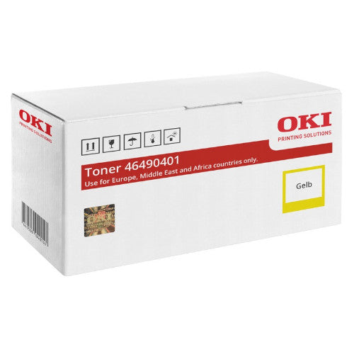 OKI TONER 46490401 YELLOW - 1500pagini*