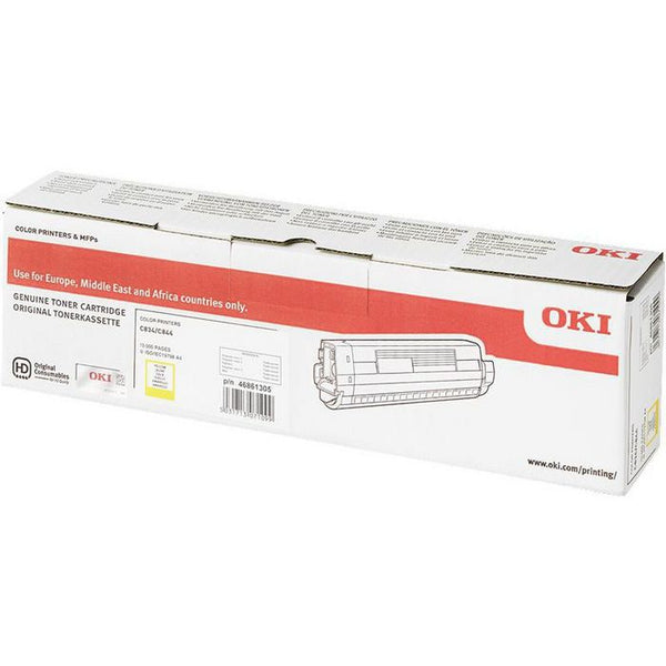 OKI TONER 46861305 YELLOW - 10000pagini*