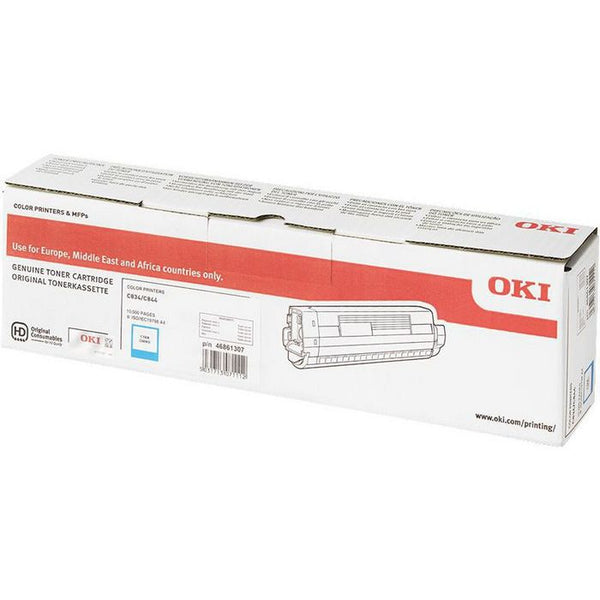 OKI TONER 46861307 CYAN - 10000pagini*