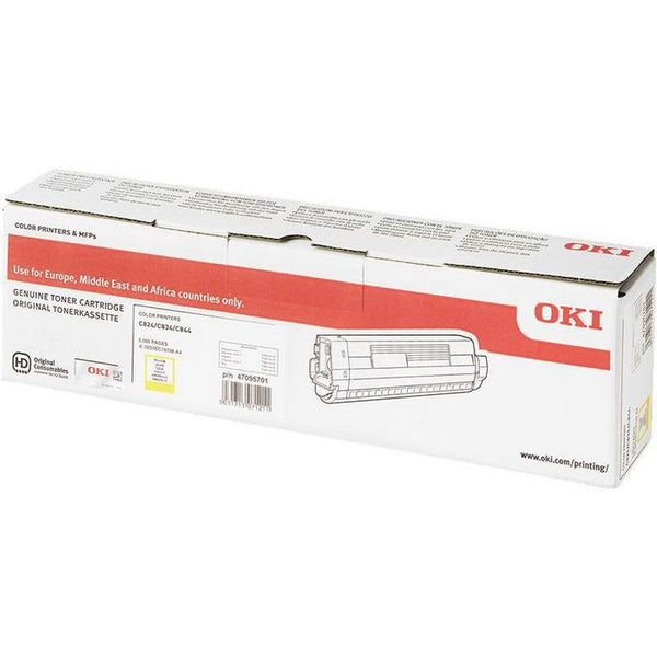 OKI TONER 47095701 YELLOW - 5000pagini*