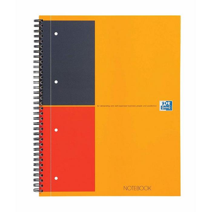 CAIET A4 80 file, spirala, OXFORD Notebook