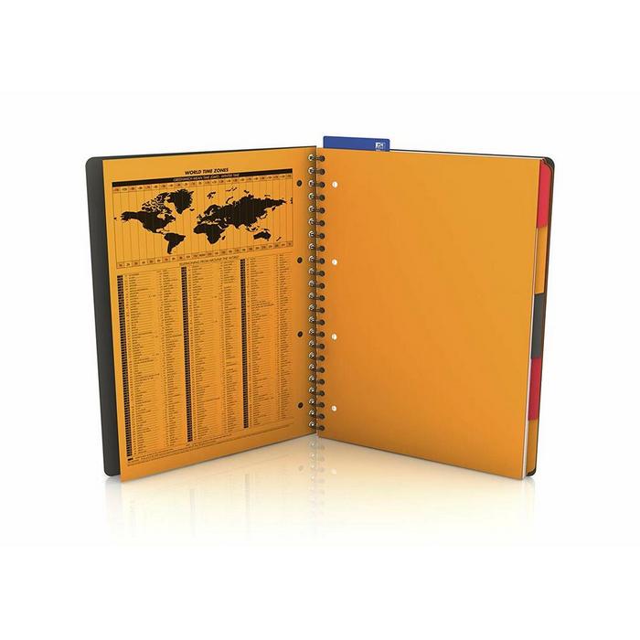 CAIET A4+ 80 file, spirala, OXFORD International Managerbook, DR