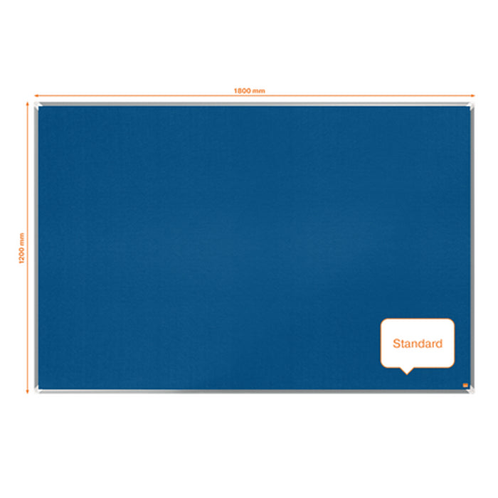 PANOU TEXTIL 120 x 180 ALBASTRU PREMIUM PLUS NOBO*