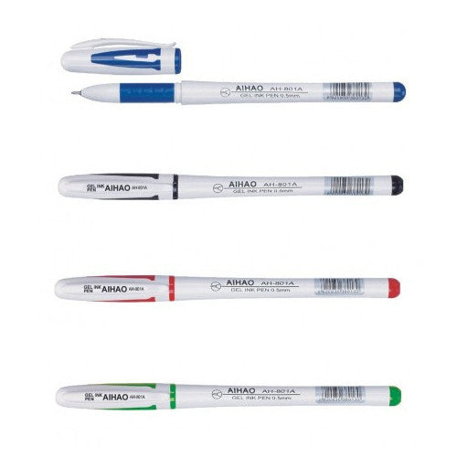 PIX GEL cu CAPAC AIHAO AH-801, scriere 0,5 mm