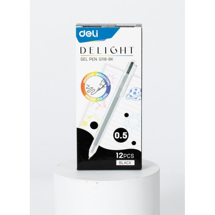 PIX GEL cu MECANISM DELI DELIGHT, scriere 0,5 mm