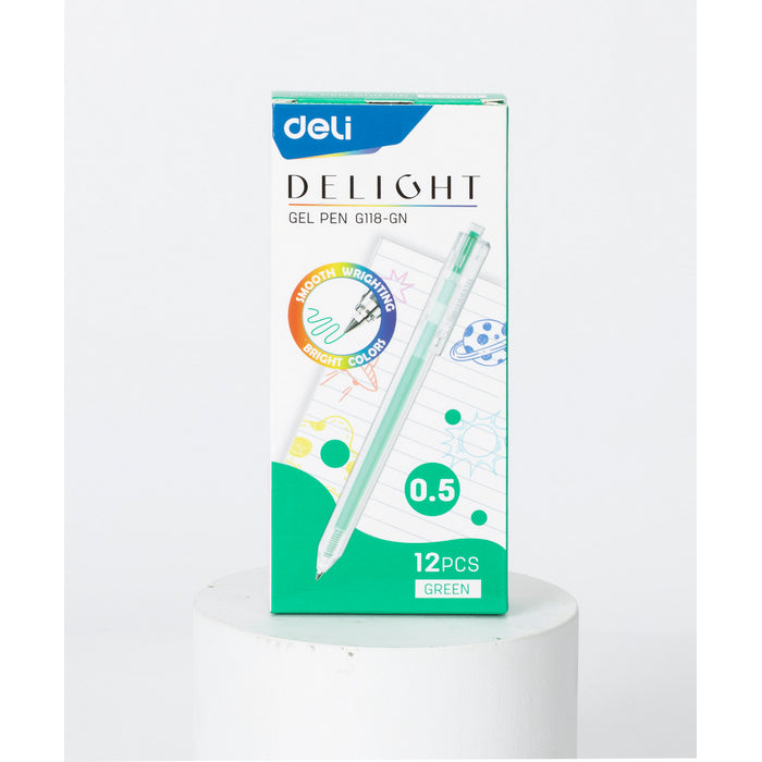 PIX GEL cu MECANISM DELI DELIGHT, scriere 0,5 mm