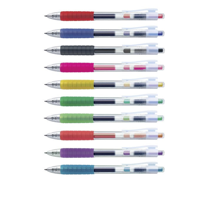 PIX GEL cu MECANISM FABER-CASTELL FAST GEL, scriere 0,7 mm