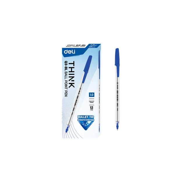 PIX PLASTIC cu CAPAC DELI Q3 THINK, scriere 1,00 mm