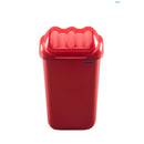 COS PLASTIC PLAFOR Fala cu CAPAC batant, pentru colectare selectiva, 15 litri, COLOR*