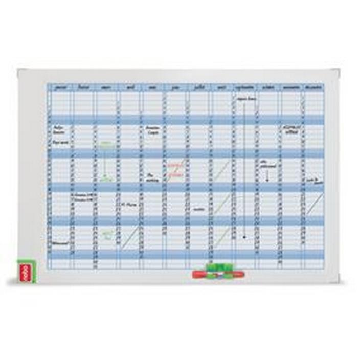PLANNER MAGNETIC NOBO PERFORMANCE, ANUAL, 60 x 90 cm