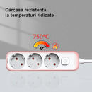 PRELUNGITOR DELI 3 PRIZE 5 m, INTRERUPATOR si PROTECTIE COPII