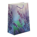 PUNGA CADOURI GIFT BAGS, carton mat 210 g, design Lavander, 31 x 42 x 12 cm, modele asortate*