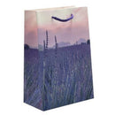 PUNGA CADOURI GIFT BAGS, carton mat 210 g, design Lavander, 31 x 42 x 12 cm, modele asortate*