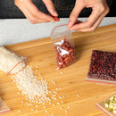 PUNGI ZIPLOCK (CU FERMOAR) DELI 70 x 95 mm, 100 buc/set