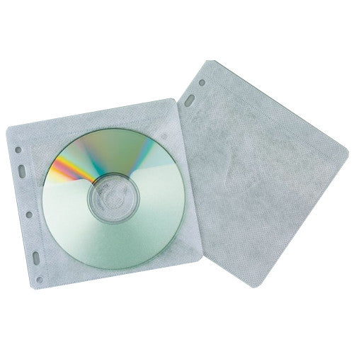 PLIC PP ptr 2 CD/DVD Q-Connect, pachet 40 buc