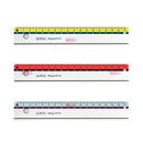 RIGLA PLASTIC TRASNPARENT HERLITZ My-Pen 17 cm