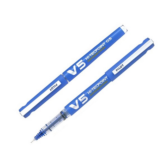 ROLLERPOINT REINCARCABIL PILOT HI-TECPOINT V5, scriere 0,5 mm