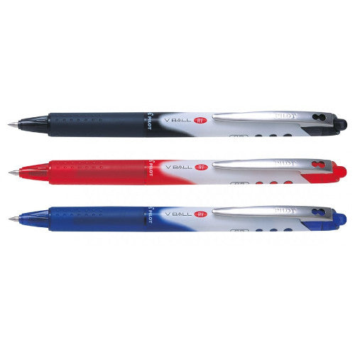 ROLLERBALL cu MECANISM PILOT VBALL, scriere 0,7 mm