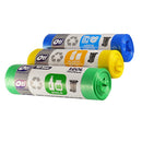 SACI COLECTARE SELECTIVA plastic /metal OTI GALBEN, 10 buc / rola, 120 litri