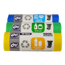 SACI COLECTARE SELECTIVA sticla OTI VERDE, 20 buc / rola, 60 litri