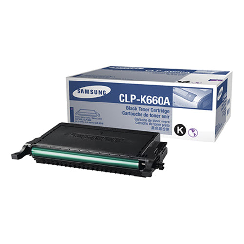 SAMSUNG TONER CLP-K660A BLACK - 2500pagini*
