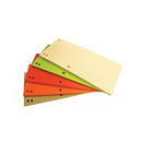 SEPARATOR CARTON, 105 x 240 mm Donau Duo, set 100 bucati, COLOR MIX