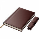 SET AGENDA B5 din PIELE cu ETUI PRINC*