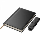 SET AGENDA B5 din PIELE cu ETUI PRINC*