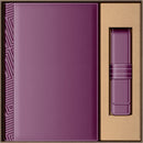 SET AGENDA B5 din PIELE cu ETUI PRINC*