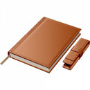 SET AGENDA B5 din PIELE cu ETUI PRINC*