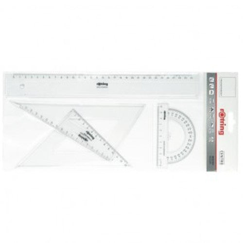 SET GEOMETRIE 4 PIESE CENTRO ROTRING