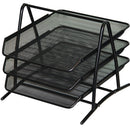 TAVA SET 3 buc, din PLASA METALICA, MESH Black