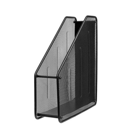 SUPORT VERTICAL DOCUMENTE din PLASA METALICA, MESH Black