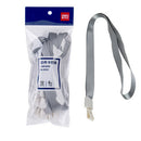 SNUR TEXTIL PENTRU ECUSON DELI, capsa PVC, 10mm x 45cm