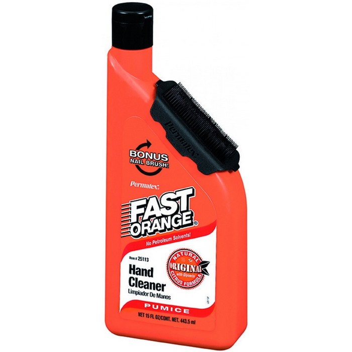 SOLUTIE DEGRESANTA pentru MAINI, Clinex FAST ORANGE PERMATEX, 440 ml