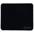 MOUSE PAD SPACER SP-PAD-S, cauciuc si material textil, negru, 220 x 180 x 2 mm