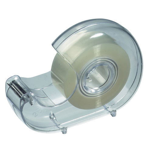 BANDA ADEZIVA TRANSPARENTA CU DISPENSER HERLITZ, 19mm x 33m