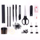 SUPORT INSTRUMENTE SCRIS ECHIPAT DELI, 7 compartimente, 16 accesorii