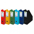 SUPORT REVISTE din carton plastifiat PVC Q-Connect, latime 76 mm