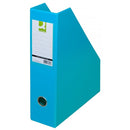 SUPORT REVISTE din carton plastifiat PVC Q-Connect, latime 76 mm