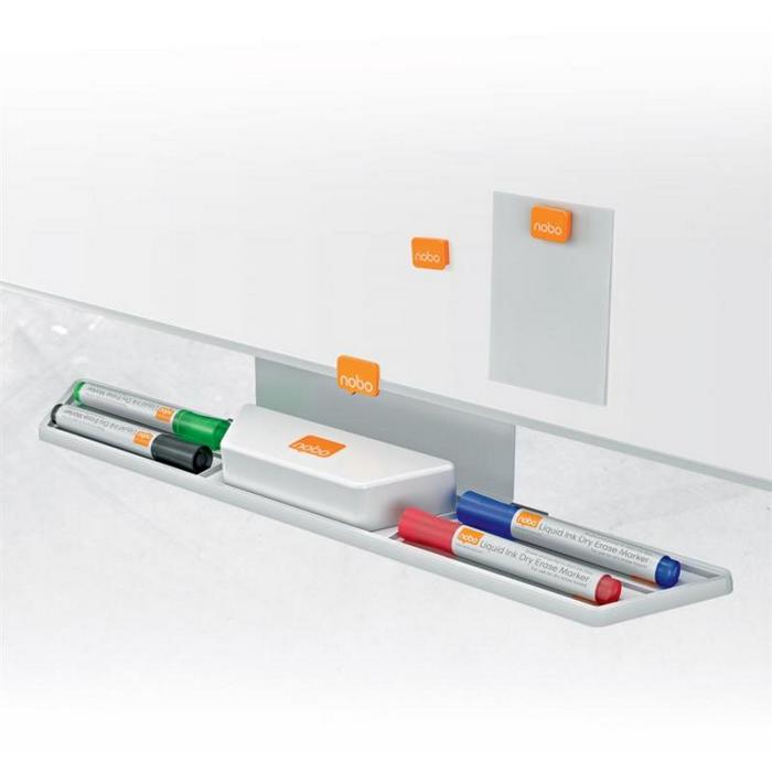 TABLA ALBA (WHITEBOARD) MAGNETIC OTEL EMAILAT 300 x 120CM PREMIUM PLUS NOBO*