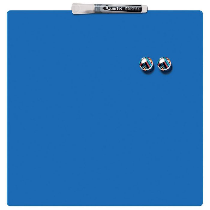 TABLA MAGNETICA DIN PLASTIC, PATRATA, NOBO, 36x36 cm, ALBASTRA*