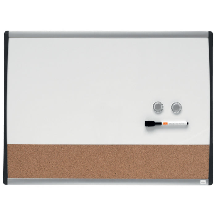 TABLA MAGNETICA 58 x 43 CM COMBO + ACCESORII NOBO*