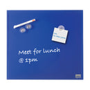 TABLA MAGNETICA STICLA ALBASTRA+ACCESORII, NOBO DIAMOND, 30 x 30 cm*