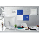 TABLA MAGNETICA STICLA ALBASTRA+ACCESORII, NOBO DIAMOND, 45 x 45 cm*