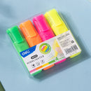 TEXTMARKER (EVIDENTIATOR) DELI ACCENT S621, set 4 culori