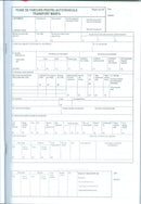 FOAIE PARCURS TRANSPORT MARFA, OFFSET, A4, 100 file/carnet