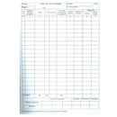 LISTA DE INVENTAR VERTICALA, OFFSET, A4, 100 file/carnet