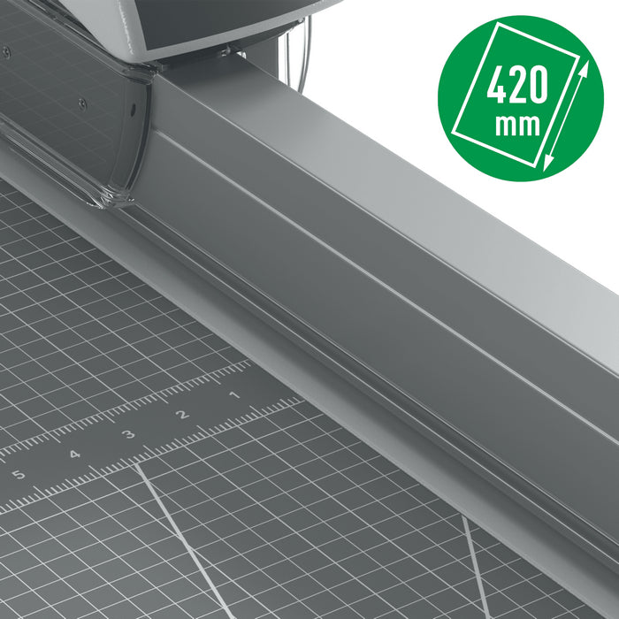 GHILOTINA (TRIMMER) LEITZ Office Precision, A3, 15 coli, gri*