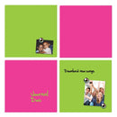 TABLA MAGNETICA DIN PLASTIC, PATRATA, NOBO, 36x36 cm, ROZ*